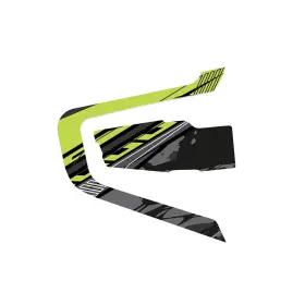 Fus-cscardopb1880401b24001 Mc Motoparts For Cardo Packtalk Bold Adhesive Protective Wrap Cover Sticker Green Stripe