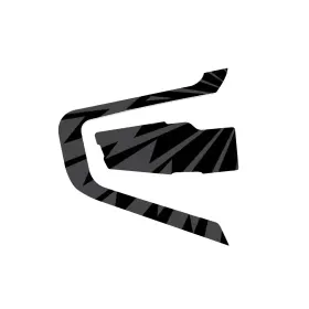 Fus-cscardopb2880401b24001 Mc Motoparts For Cardo Packtalk Bold Adhesive Protective Wrap Cover Sticker Lightning