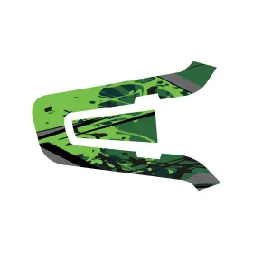 Fus-cscardope2180401b24001 Mc Motoparts For Cardo Packtalk Edge Adhesive Protective Wrap Cover Sticker Leaf