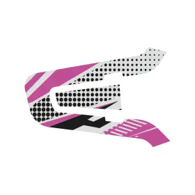Fus-cscardope2680401b24001 Mc Motoparts For Cardo Packtalk Edge Adhesive Protective Wrap Cover Sticker Cyber Pink
