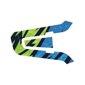 Fus-cscardope3180401b24001 Mc Motoparts For Cardo Packtalk Edge Adhesive Protective Wrap Cover Sticker Green Arrow