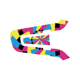 Fus-cscardope3580401b24001 Mc Motoparts For Cardo Packtalk Edge Protective Wrap Sticker Cover Abstract Triangle