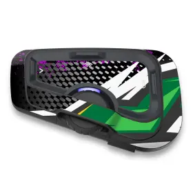 Mc1cscardofcx13x2pn001 Mc Motoparts For Cardo Freecom 4x 2x Protective Cover Decal Sticker 2 Pcs Green Stripe