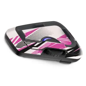 Mc1cscardofcx18x2pn001 Mc Motoparts For Cardo Freecom 4x 2x Protective Cover Decal Sticker 2 Pcs Cyber Pink