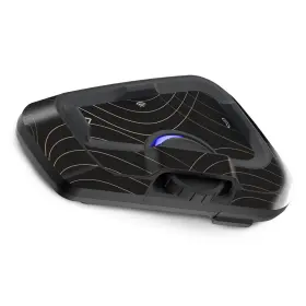 Mc1cscardofcx21x2pn001 Mc Motoparts For Cardo Freecom 4x 2x Protective Cover Decal Sticker 2 Pcs Black Wave