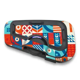 Rmcscardofcx06x2mm5001 Mc Motoparts For Cardo Freecom 4x 2x Headsets Protective Wrap Sticker X2 Mosaic Bird