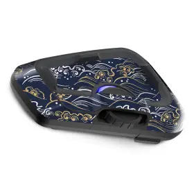 Rmcscardofcx10x2mm5001 Mc Motoparts For Cardo Freecom 4x 2x Headsets Protective Wrap Sticker X2 Japanese Wave