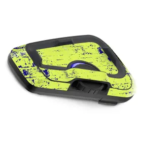 Rmcscardofcx59x2mm5001 Mc Motoparts For Cardo Freecom 4x 2x Headsets Protective Wrap Sticker X2 Green Graffiti
