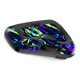 Tu-cscardofcx47x2tfu60101t001 Mc Motoparts For Cardo Freecom 4x 2x Protective Headset Decal Sticker X2 Green Vibrant