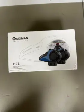 Moman 060792354229 Motorcycle Intercom Headset H2e Eagle-like Communication System With Dual