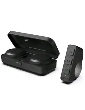 Moman 060792354533 Ha1 Helmet Headset Wireless 5.3 With Remote Control And Charging Case Speakers