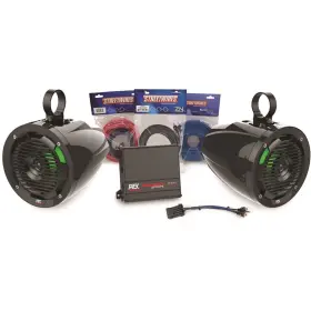 Uni-1-prcaa Mtx 2 Speaker Roll Cage Add-on Kit With Amplifier For Ridecommand -