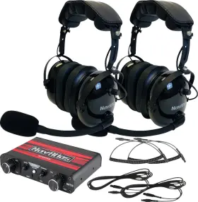 Navatlas 827204120873 Nio231pk Intercom/headset Kit - 2-seat Black