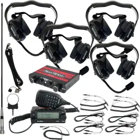 Ni2rbhbk4 Navatlas Intercom/radio And Headset Kit - 4-seat Black
