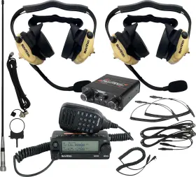 Nirbhbe2 Navatlas Intercom/radio And Headset Kit - 2-seat Beige