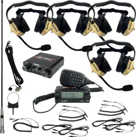 Nirbhbe4 Navatlas Intercom/radio And Headset Kit - 4-seat Beige