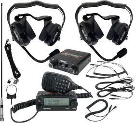 Nirbhbk2 Navatlas Intercom/radio And Headset Kit - 2-seat Black