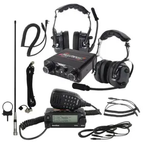 Niroh2 Navatlas - Intercom And Radio Kit Two With Over-the-head Headsets