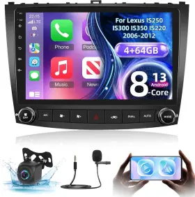 A7206a3454h1mi2 Nhopeew Lexus Is250 Is300 Is350 Is220 Android Radio 10.1 Inch Carplay 4 64g Grade A