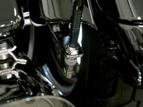62144 Pingel Low Mount Radio Antenna Relocation Kit #62144 Harley Davidson