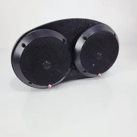 Pc415-bt Plex Audio Speaker System Box With Rockford Fosgate Harley Quarter Fairing Black