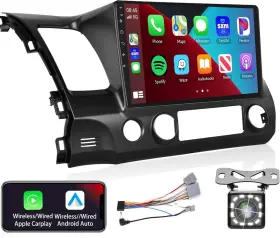 Q3626a3mi2am24us Podofo 10.1 Car Stereo For Honda Civic 2006 2011 With Wireless Carplay