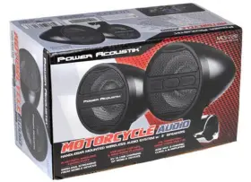 Mcs-22b Power Acoustik Acoustic - Motorcycle Handlebar Amplified Bluetooth Speaker