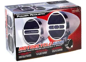 Mcs-22c Power Acoustik Acoustic - Motorcycle Handlebar Amplified Bluetooth Speaker