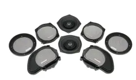 Hd13.522 Precision Power 5.25 Inch 2-ohm Fairing Speaker Upgrade Kit 98- 13 Harley