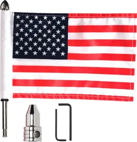 Rfm-fxd3 Pro Pad 816-0032 Usa 6x9 Flag And Mount For 1/2 Inch Round Bar