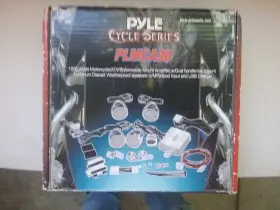 Pyle Plmca90 1200w Motorcycle Handlebar Speaker Kit 4 Channel Amp Waterproof Atv