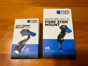 560043 Quad Lock Motorcycle Fork Stem Mount And Out Front Pro