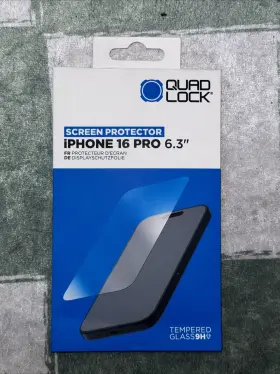 Anx-gsp-ip16m Quad Lock Iphone 16 Pro 6.3 Inch Screen Protector - Brand New Ships Fast Anx-gsp-ip16m Quad Lock Iphone 16 Pro 6.3 Inch Screen Protector - Brand New Ships Fast