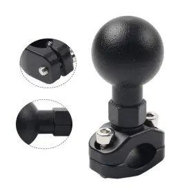 Raimukurijinusa 420011597113 Universal Ball Head Base Gps Phone Holder Bracket Clamp Stand Motor