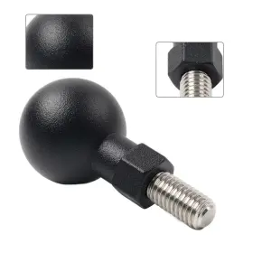 Raimukurijinusa 423224306480 Motorcycle Aluminum Ball Head Base Gps Phone Holder Bracket Clamp Stand