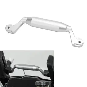 Raimukurijinusa 550746901081 Gps Navigation Mount Bracket Phone Stand 22mm Fit Tiger 1200 Gt Pro 2023 Silver