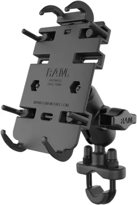 Ram-b-149za-pd3 Ram Mounts Quick Grip Phone Mount With U-bolt Base