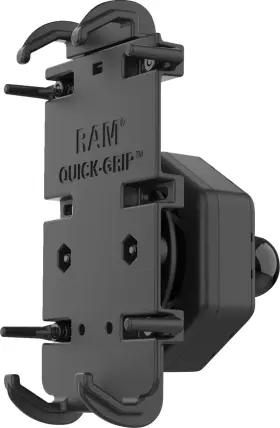 Ram-hol-pd4-462b Ram Mounts Quick Grip Phone Holder With Ball - Vibe Safe