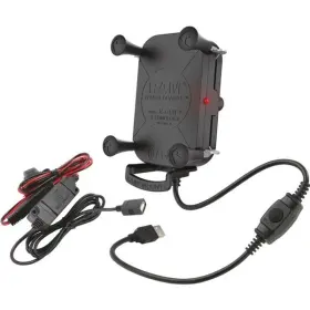 Ram-hol-un12wb-v7m-1 Ram Mounts Ramholun12wbv7m1 Wireless Charger Xgrip Technology With B Ball