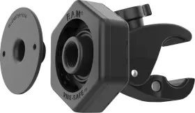 Rap-400-462npt Ram Mounts Tough-claw Small Clamp Base With Vibe-safe Adapter - 5/8 Inch -1-1/2