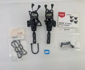 Ram-b-174-a-un7u Ram Mounts Rap-un-cap-4 X Mount Multi-pack Bundle / Parts New Used Ram-hol-un7tu