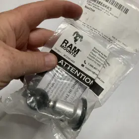 Ram-b-463-tra1u Ram Aluminum Track Ball With T-bolt Attachment B Size 1