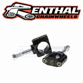 Y6e6 Renthal Mn/y6e6 36tech Bar Mount Clamps For 2000-2002 Honda Cr80r - Control Py