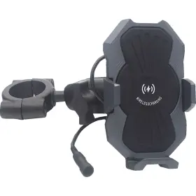 Rpmtlindmount15 Ridepower Metal Phone Holder - Inductive Charging 1-1/2 Inch Bar Mount