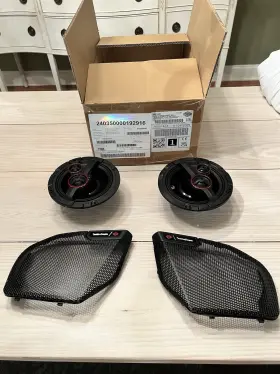 76001457 Rockford Fosgate Harley Stage 3 Fairing Speakers For 23.5-25 Road Glide