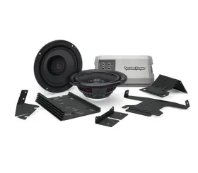 Rockford Fosgate 780687351540 Hd14-tkit 6.5 Inch Front Audio Harley Davidson Road And Street Glide