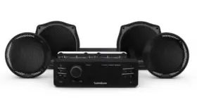 Rockford Fosgate 780687356194 Hd9813rgu-stage1 Source Unit And Four Speakers Kit