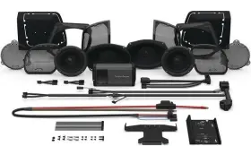 Hd14-stg3 Rockford Fosgate Gen-3 Stage 3 Audio Kit #hd14-stg3 Harley Davidson