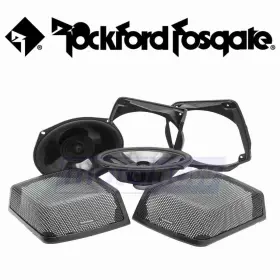 7en5 Rockford Fosgate Mn/7en5 Power Rear Audio Kit For 1998-2009 Harley Davidson Fltr Dx