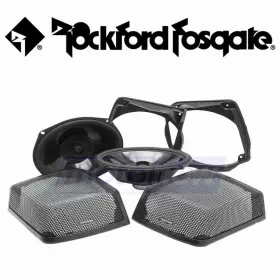 X1c9 Rockford Fosgate Mn/x1c9 Power Rear Audio Kit For 1998-2013 Harley Davidson Flhtc Id